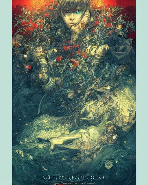 Image similar to art poster, ambient lighting, detailed, by ayami kojima, makoto shinkai, kilian eng