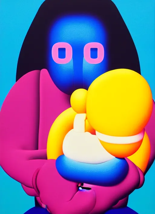 Image similar to love by shusei nagaoka, kaws, david rudnick, airbrush on canvas, pastell colours, cell shaded, 8 k