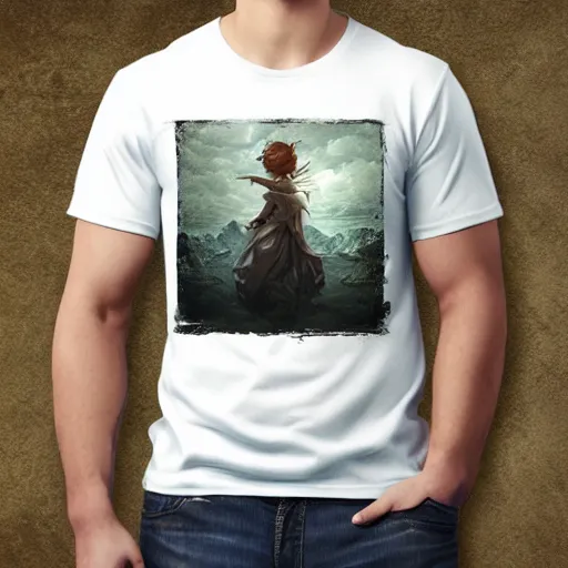 Image similar to shadow, horror art, baroque, art nouveau, realistic landscape, 8 k, art by artgerm, concept art, stunning, animal t - shirt design, stunning, 8 k, by makoto shinkai, baroque, art nouveau