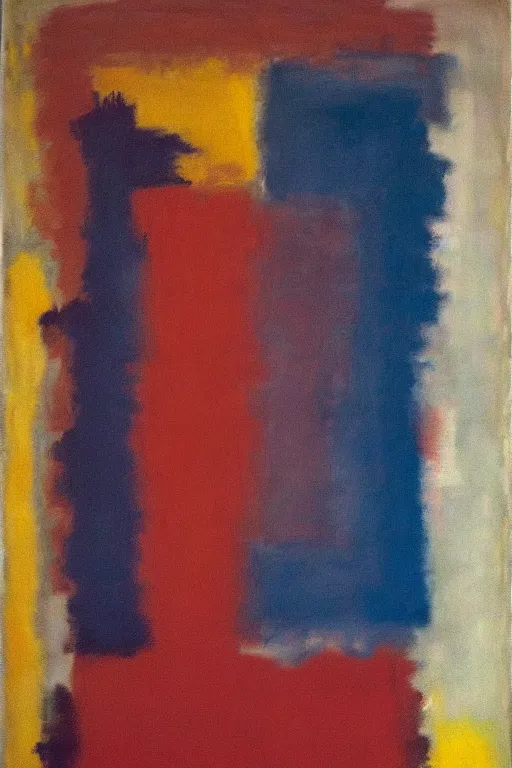 Image similar to “Painting made by Mark Rothko”