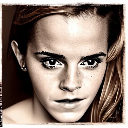 Image similar to emma watson on fire, stunning photography, studio photo,