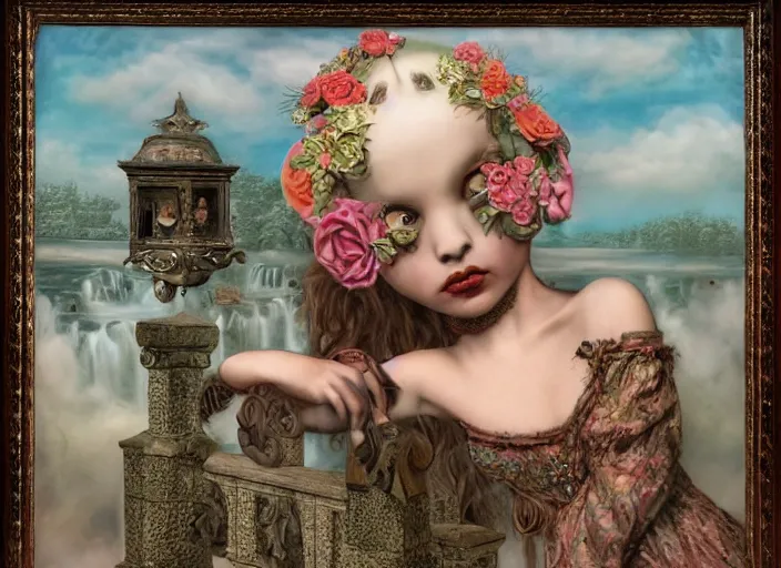 Image similar to the lost soul, lowbrow, matte painting, 3 - d highly detailed, in the style of mark ryden,