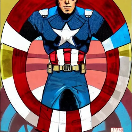 Image similar to captain america obama