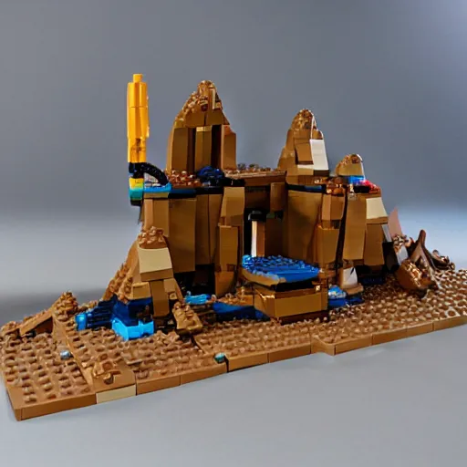 Image similar to lego set of the movie dune