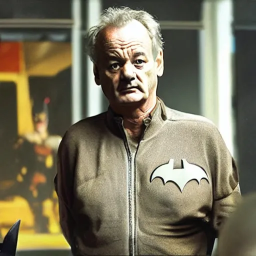 Image similar to bill murray as batman