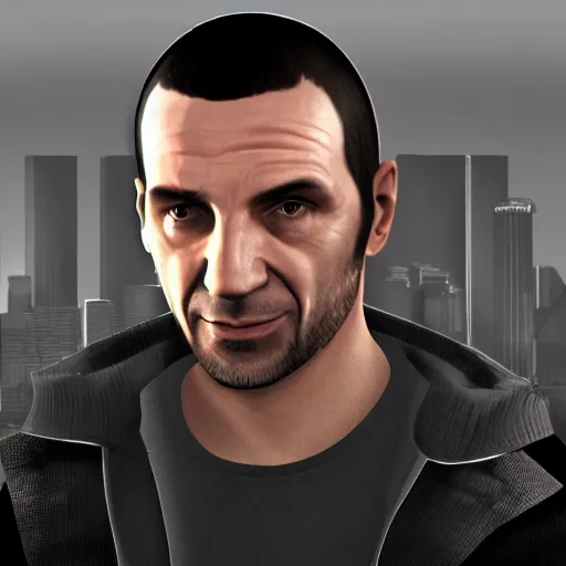 GTA 4 More Detailed And Realistic Niko Bellic Mod 