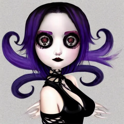 Image similar to goth girlfriend