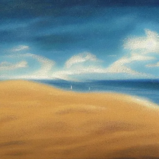 Prompt: sand castles by the sea, by bob ross,