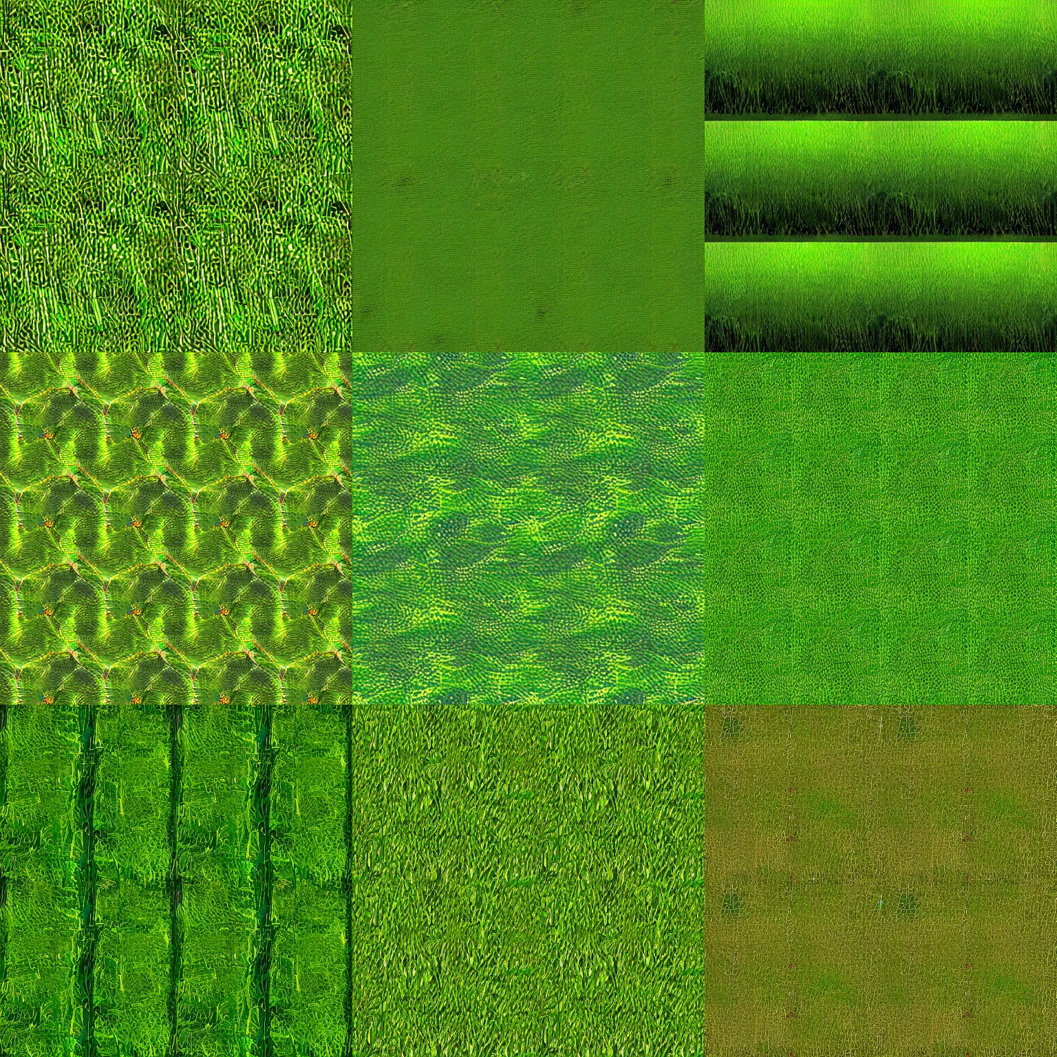 Prompt: grass texture material, artstation, seamless