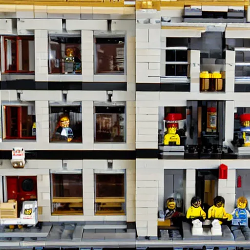 Prompt: a lego set based off of the silence of the lambs