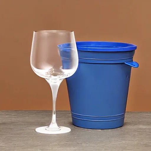 a set of cocktail glasses with a blue liquid in it,, Stable Diffusion