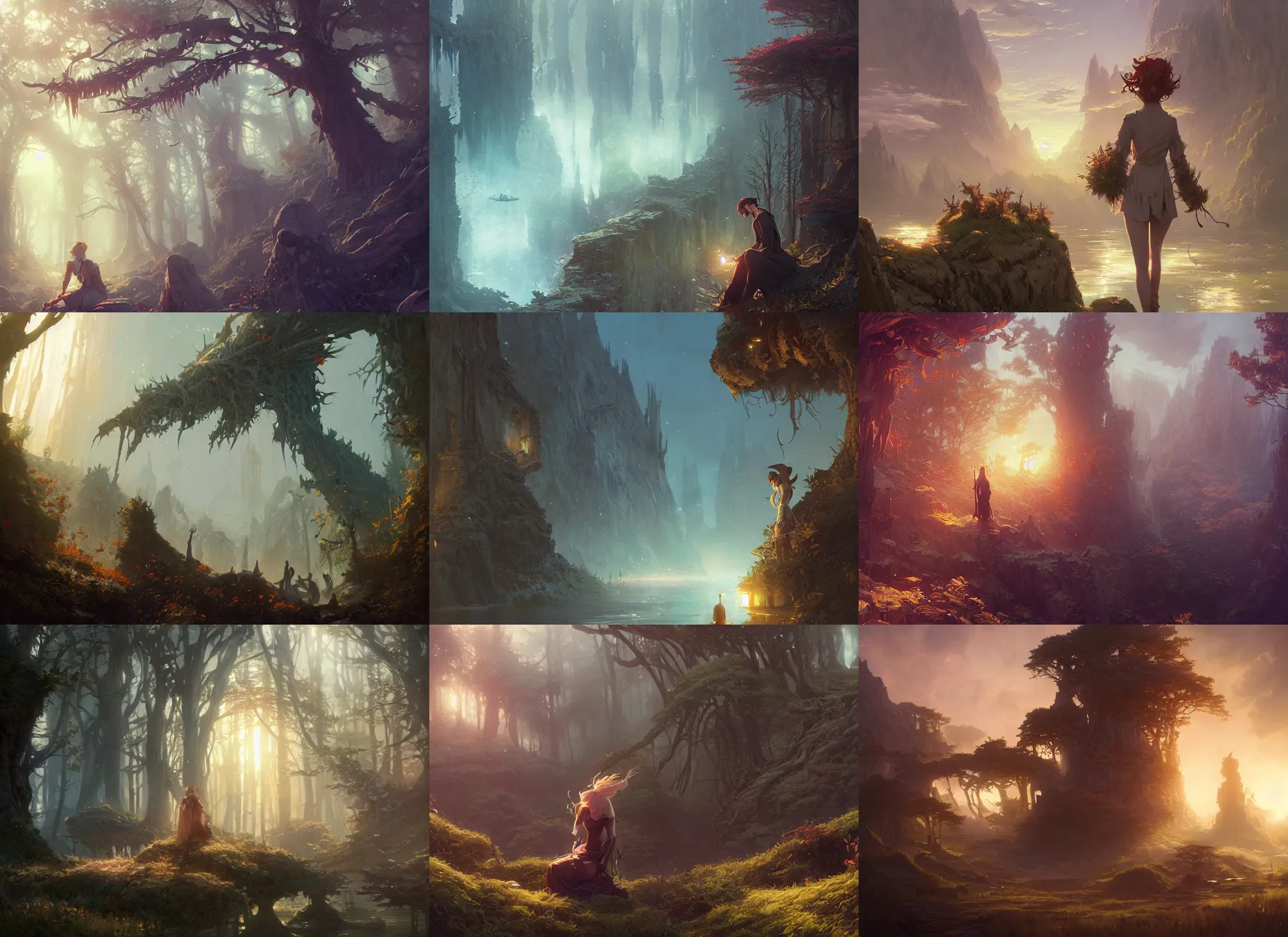 Image similar to stephen bliss, unreal engine, fantasy art by greg rutkowski, loish, rhads, ferdinand knab, makoto shinkai and lois van baarle, ilya kuvshinov, rossdraws, tom bagshaw, global illumination, radiant light, detailed and intricate environment