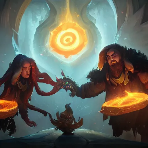 Image similar to cloning spell, cloning spell, cloning spell, twin cloning, cloning, cloning spell, bright masterpiece artstation. 8 k, sharp high quality artwork in style of jose daniel cabrera pena and greg rutkowski, concept art by tooth wu, blizzard warcraft artwork, hearthstone card game artwork