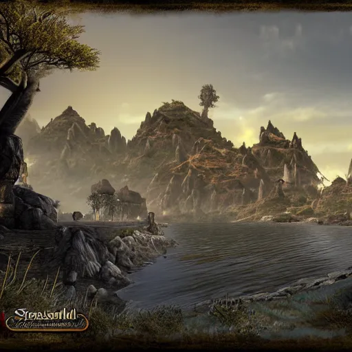 Image similar to telvanni peninsula, morrowind, elder scrolls online chapter, landscape