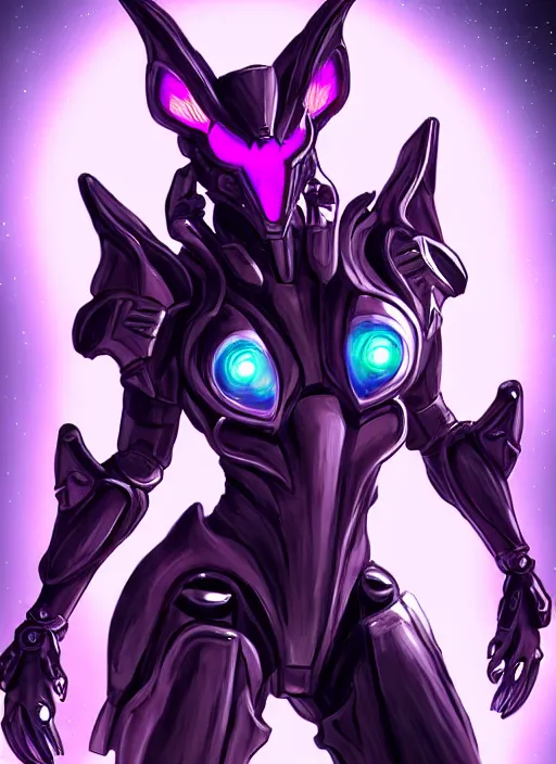 Prompt: cinematic goddess close shot, cosmic size beautiful stunning elegant hot giant robot mecha female dragon, sharp cyborg dragon head, metal ears, led glowing purple eyes, smooth fuschia skin, smooth silver armor, in space, epic proportions, macro, epic size, epic scale, furry art, dragon art, giantess art, warframe fanart, furaffinity, octane