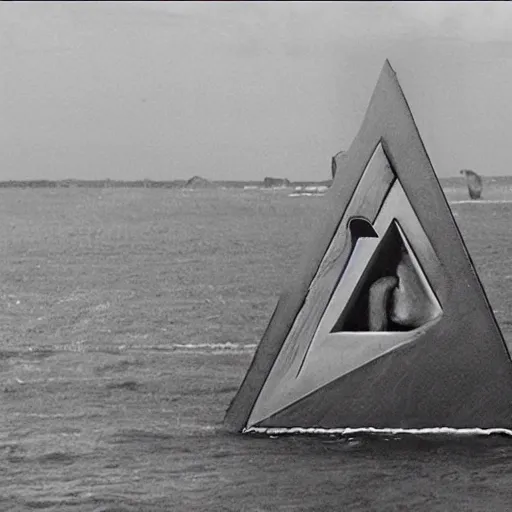 Image similar to the Bermuda Triangle secret society