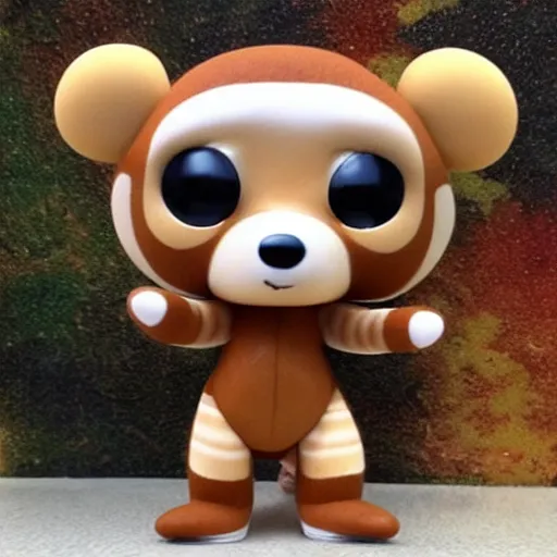 Image similar to cheburashka as a funko pop