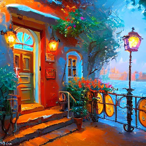 Image similar to a cozy little nook, dmitry spiros, 8 k, wide angle,