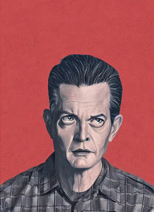 Prompt: Twin Peaks artwork by Greg Ruth