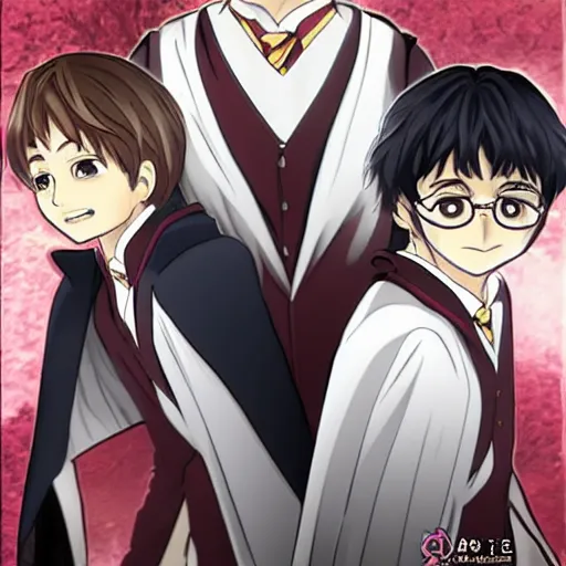 Prompt: Harry Potter as a Japanese anime 4K quality super realistic