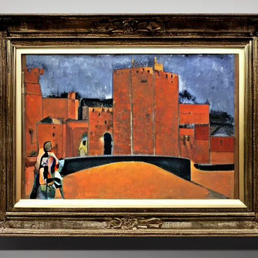 Image similar to insane, meticulous by amedeo modigliani platinum. a beautiful conceptual art of a castle in the clouds.