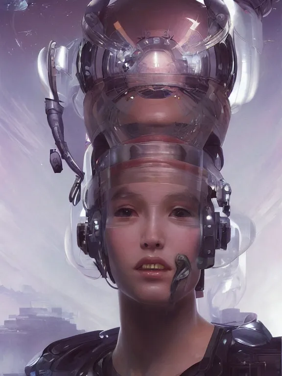 Image similar to full shot of a beautiful venus monster astronaut defined facial features, intricate abstract. cyberpunk, symmetrical facial features. by ruan jia and artgerm and range murata and wlop and ross tran and william - adolphe bouguereau and beeple. key art. fantasy illustration. award winning, artstation, intricate details, realistic, hyperdetailed, 8 k resolution.