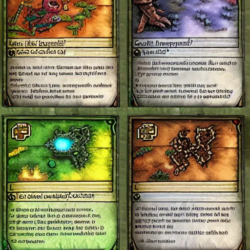 Image similar to terraria minecraft as a magic the gathering card, realistic,