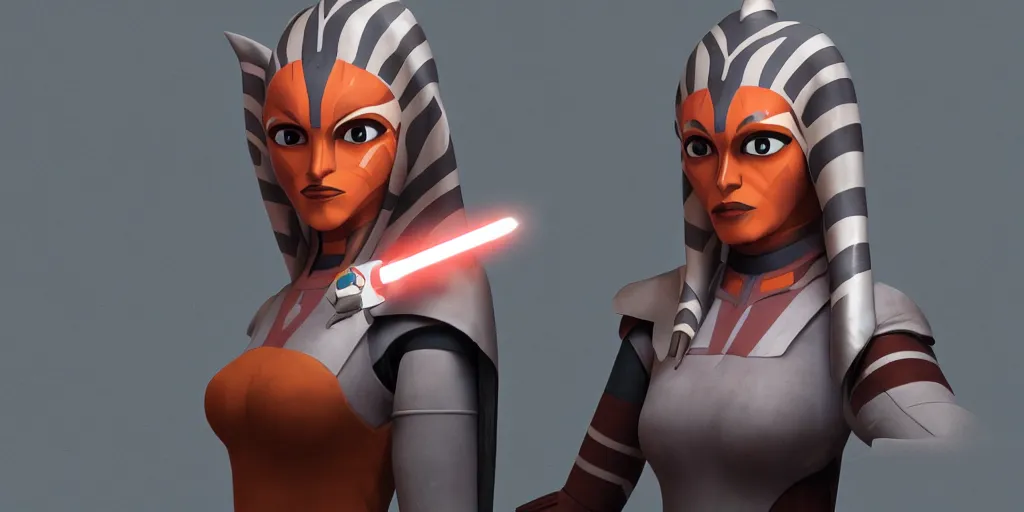 Image similar to Ahsoka Tano as Tie-Bomber pilot in full uniform