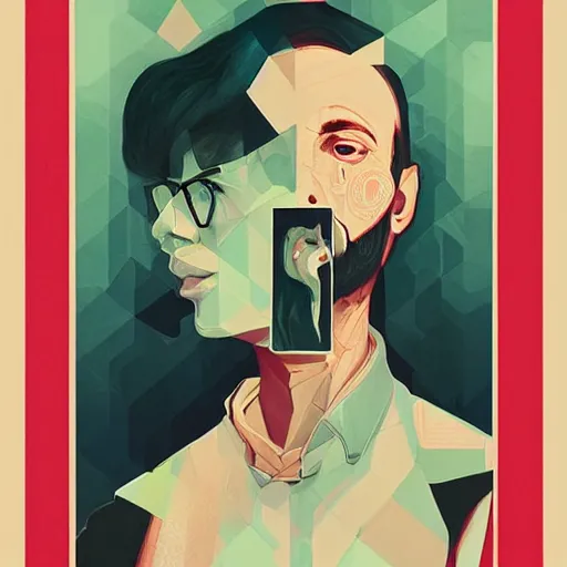 Image similar to portrait of an exhausted architect by sachin teng