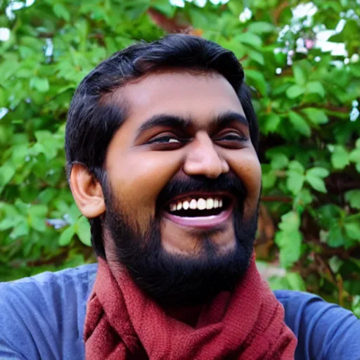 Image similar to Mutahar Muta Anas laughing