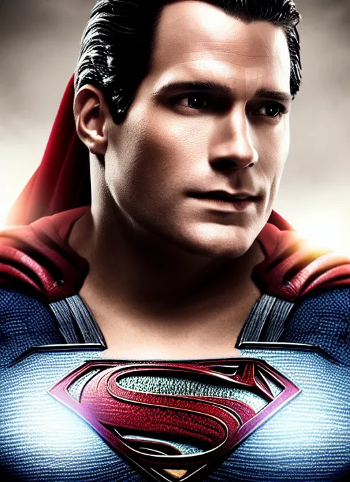 Prompt: a potrait of Chris evan without no beard as Man of steel and full armour by Zack Snyder, 8k photorealistic, cinematic lighting, HD, high details, dramatic, trending on artstation, view from above