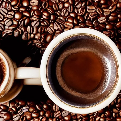 Prompt: a very beautiful macro photograph of espresso being poured from a portafilter. professional, high quality, high resolution, dynamic shot