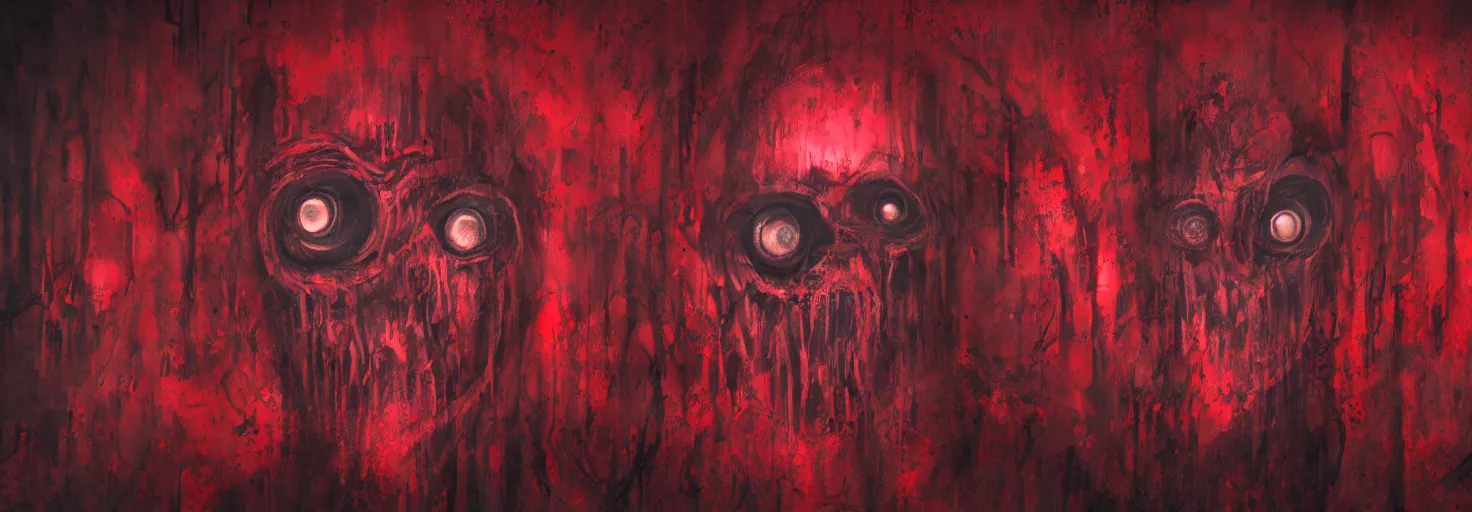 creepy art wallpaper