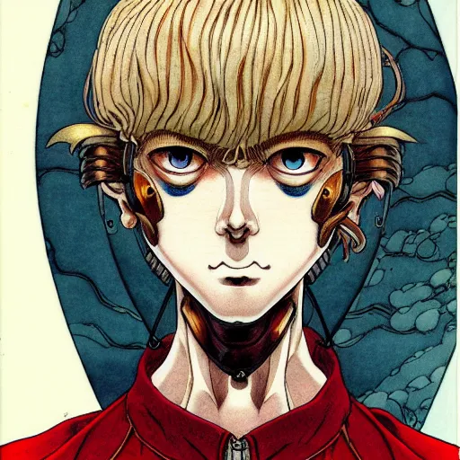 Prompt: prompt : portrait paladin painted in miyazaki color style drawn by katsuhiro otomo and takato yamamoto, inspired by fables, china doll face, smooth face feature, intricate oil painting, high detail, sharp high detail, manga and anime 2 0 0 0