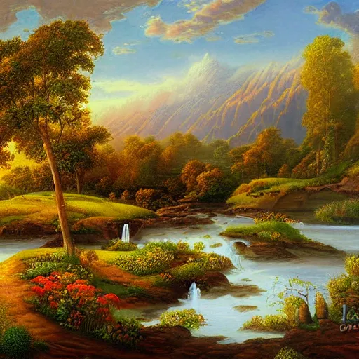 Image similar to landscape by john stephens