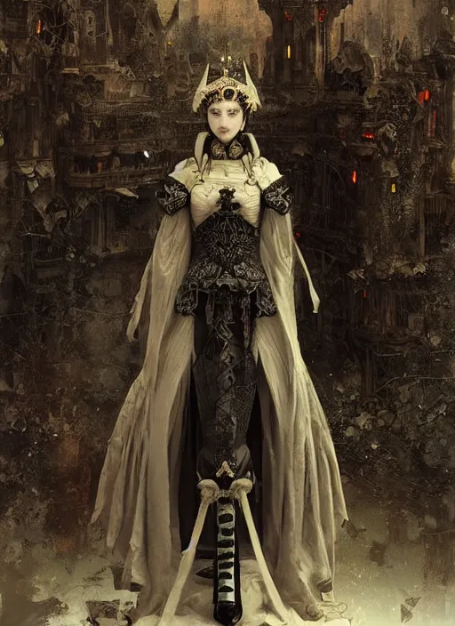 Image similar to imperial princess knight gothic girl. intricate, centered, amazing composition, by ruan jia, by robert hubert, by zhang kechun, illustration