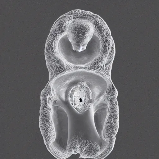 Image similar to 3 d ultrasound imagery of a human embryo at 2 weeks