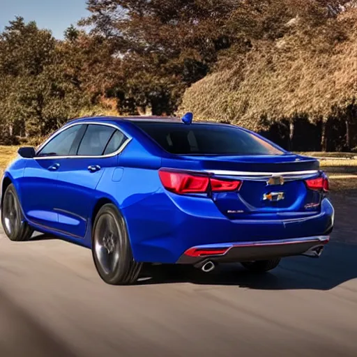 Image similar to red white and blue 2019 Chevy Malibu LT