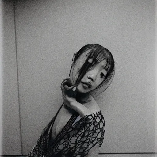 Image similar to a photograph by nobuyoshi araki