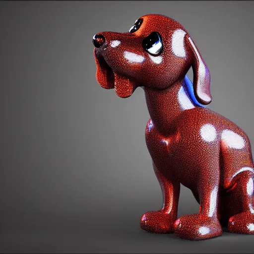 Image similar to balloon art dog, studio lighting, highly detailed, 4 k