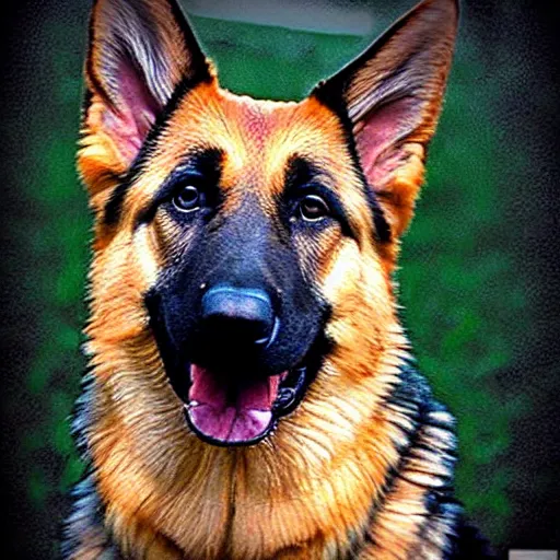 Image similar to the god of german shepherd dog