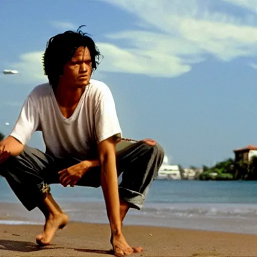 Image similar to a fill still of Luffy in City of God(2002)