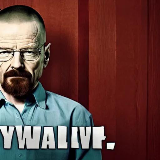 Prompt: soyjack walter white