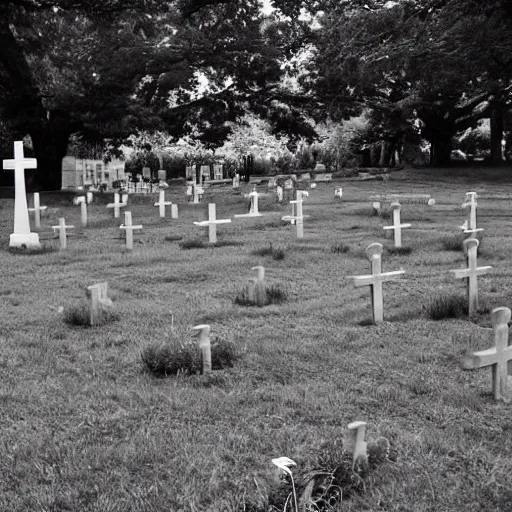 Prompt: some of my friends are gone, and some of my friends are sleeping - sleeping the churchyard sleep