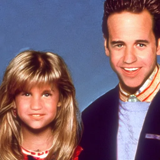 Image similar to joe biden stars in full house, tv capture, vhs