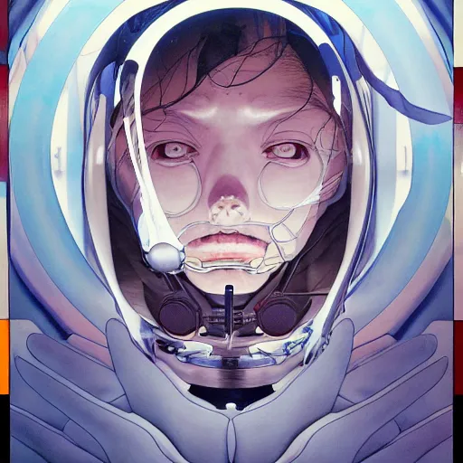 Image similar to citizen portrait soft light painted by james jean and katsuhiro otomo and erik jones, inspired by steamboy anime, smooth face feature, intricate oil painting, high detail illustration, sharp high detail, manga and anime 1 9 9 9