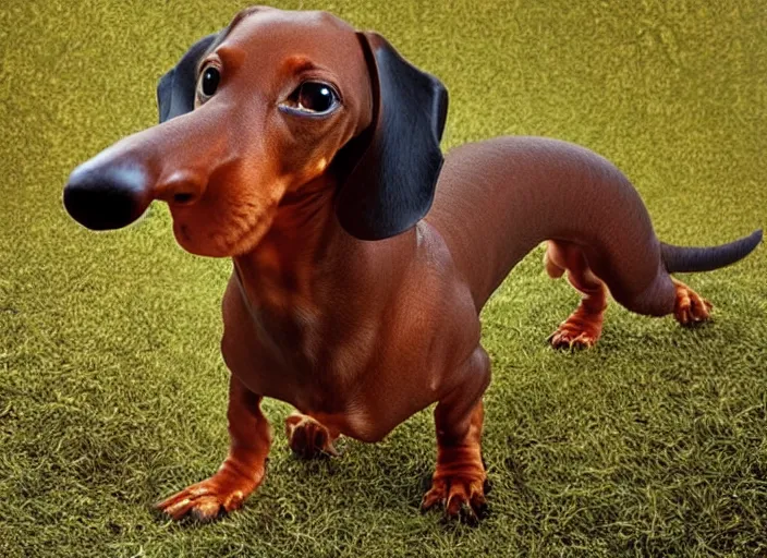 Image similar to Dachshund Tyrannosaurus Rex, National Geographic photo