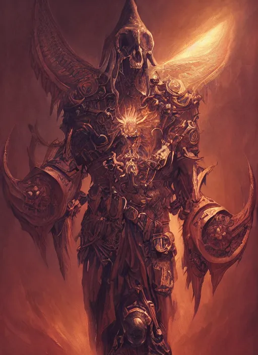 Prompt: digital _ painting _ of _ god of death _ by _ filipe _ pagliuso _ and _ justin _ gerard _ symmetric _ fantasy _ highly _ detailed _ realistic _ intricate _ port