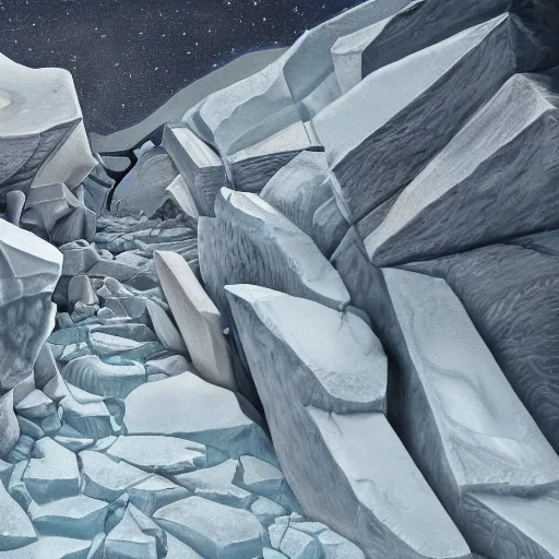 Prompt: menacing absence trailblazer Antarctica glacial cult incomprehensible topology ambience, realistic fantasy, oil painting, extremely high detail, photorealistic, cinematic lighting, oil painting, intricate line drawings, 4k resolution