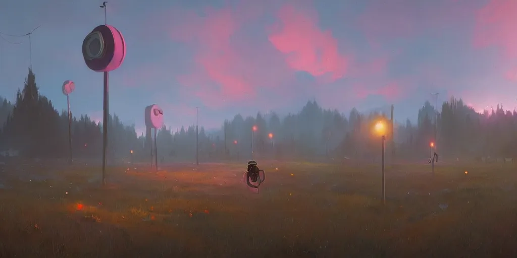 Image similar to twitter poisonous community, surreal photography, sunrise, dramatic light, impressionist painting, colorful, digital painting, artstation, simon stalenhag